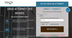 Desktop Screenshot of drugattorneydesmoines.com